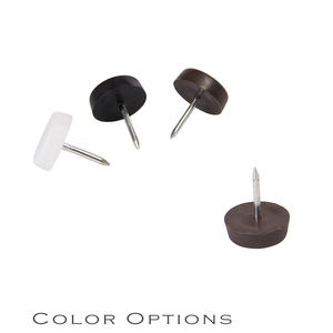 Nhựa leveler Shim đồ nội thất chân 5 mét chiều cao Mini levelers Glide đen trắng nhỏ Vòng cơ sở san lấp mặt bằng cho ghế tủ bàn - Product Image 4