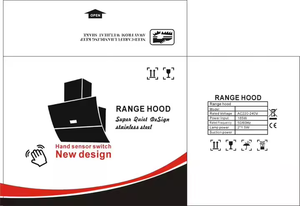 <span class=keywords><strong>Hotte</strong></span> <span class=keywords><strong>de</strong></span> cuisine OEM 90cm, aspiration latérale <span class=keywords><strong>de</strong></span> l'hôtel, grand écran tactile ventilé, acier inoxydable, classe d'efficacité énergétique automatique - Product Image 5