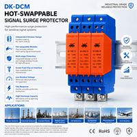 Parafoudre de signal à faible tension résiduelle DK-DCM, module de protection contre les surtensions à courant de décharge élevé, SPD à fixation rapide