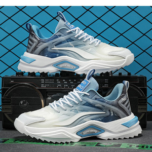 <span class=keywords><strong>Zapatillas</strong></span> Deportivas para Hombre <span class=keywords><strong>de</strong></span> Diseño Nuevo, Color Verde, Malla <span class=keywords><strong>de</strong></span> PU Transpirable, Zapatos Casuales para Chico, Zapatos Deportivos para Hombre - Product Image 4