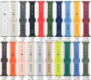 Силиконовый ремешок для Apple <span class=keywords><strong>Watch</strong></span>, 49 мм, 44 мм, 40 мм, 45 мм, 41 мм, 42 мм, 38 мм, для IWatch Series 8, 7, 6, 5, 4, 3 SE - Product Image 5