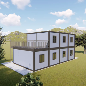 CE 인증 모바일 하우스 20피트 스틸 현대식 이동식 컨테이너 하우스 (호텔, 사무실, 기숙사용) 빠른 설치 - Product Image 3