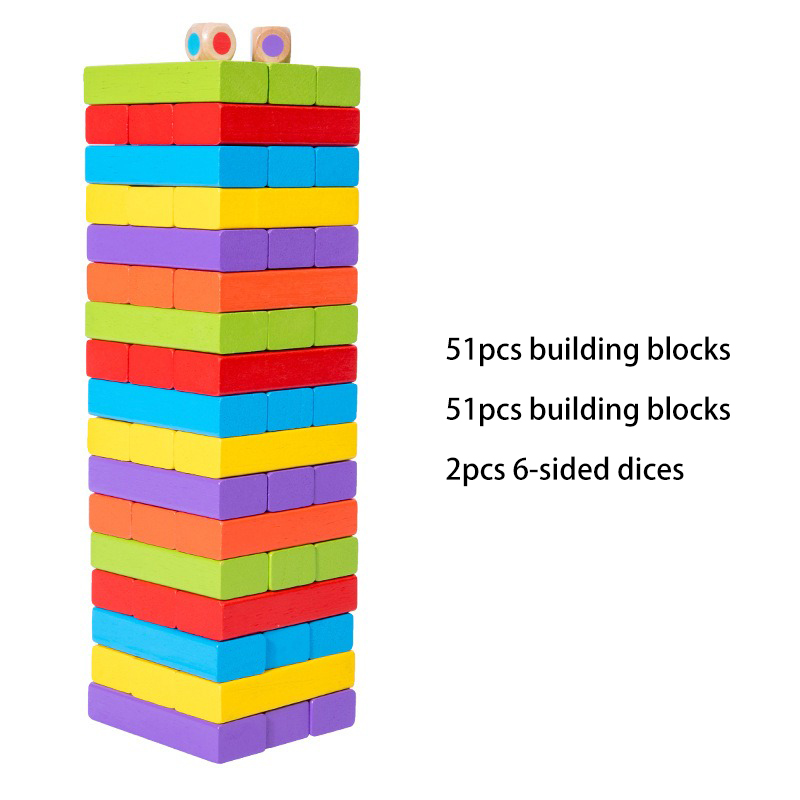 51 pezzi, modello blocchi 2