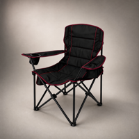 Fauteuil pliant Oxford en acier moderne personnalisé, extra large, léger, durable, portable, pour le camping, la pêche, le pique-nique