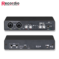 Interfaz de Audio USB GAX-UC22 para Grabación, Podcasting y Streaming con Software de Audio Esencial