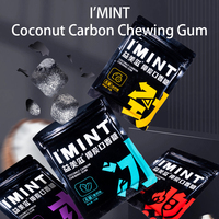Prix de gros Chewing-gum fonctionnel saveur citron menthe Usines Chewing-gum Chewing-gum sans sucre 15g