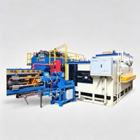 Horno de calentamiento industrial de aluminio de 700T, 20KW, 380V, con PLC y calentador de múltiples bloques para prensa de extrusión, África