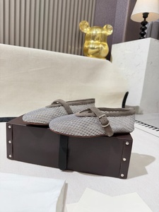 Zapatos de bailarina ALAIAs auténticos de lujo para hombre, con parte superior de cuero hueco brillante y suave, estilo Mary Jane, bailarinas mecánicas de otoño. - Product Image 2