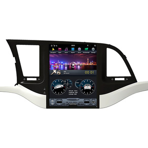 NaviHua 10.4 pollici lettore DVD per auto navigazione GPS autoradio schermo verticale unità principale per Tesla style <span class=keywords><strong>Hyundai</strong></span> <span class=keywords><strong>Elantra</strong></span> 2016 - Product Image 1