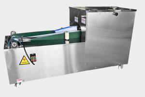 Machine automatique à dos ouvert pour l'abattage, le pelage, l'éviscération, le nettoyage et la découpe du poisson, modèle H - Product Image 2