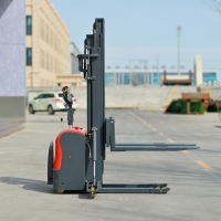 Nouveau chariot élévateur manuel hydraulique à double levage efficace de 1 tonne (1000 kg) adapté aux petits entrepôts
