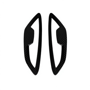 Guardabarros Lateral Adhesivo de Fibra de Carbono Real para OLIVER Serie 8 G14 G15 G16 Estilo OEM 2020-IN, 2 Piezas/Juego - Product Image 1