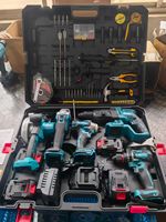 Ensemble d'outils multifonctionnels sans balais haute puissance 5 pièces, kit d'outils électriques portables à batterie lithium