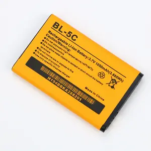 BL 5c BL-5c BL 5c 3.7v 1050mAh 2200mAh 3000mAh 리튬 폴리머 전화 배터리 노키아