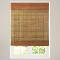Persianas Romanas de Bambú Premium, Elegantes y Duraderas, Tratamientos de Ventanas que Filtran la Luz, Decoración del Hogar, Cortina de Bambú