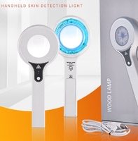 2025 UV Filtering ABS+PC Handheld Lamp Skin Detector with Wrinkle & Pigmentation Analysis Beauty Instrument for Home Face Care
