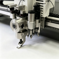 Machine de découpe numérique CNC de pointe pour carton ondulé et boîtes cadeaux, avec table de découpe oscillante vibrante pour la publicité