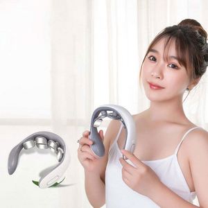 Masseur électrique intelligent pour le cou, le dos et les épaules, soulagement de la douleur au cou, TENS, Shiatsu, pétrissage profond - Product Image 3