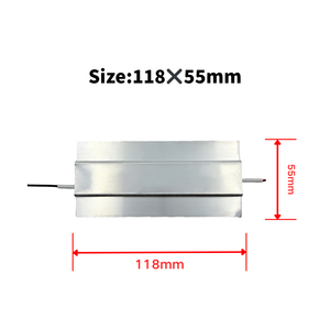 24V 36V 48V 110V 220V AC/DC 230 ℃   Plaques chauffantes 118*55*5.4mm, élément chauffant en céramique, résistance thermique, plaque en aluminium - Product Image 5