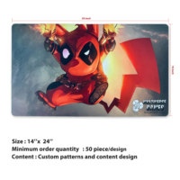 Tapis de jeu anime personnalisé XL XXL, grand format, imprimé, bords cousus, antidérapant, en néoprène et caoutchouc, pour jeux de société