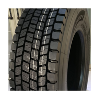Pneu de traction robuste 315/80R22.5 avec bande de roulement à blocs profonds, pneu radial tout acier à haut kilométrage pour le transport longue distance sur autoroute