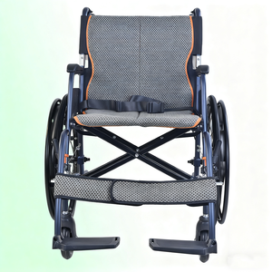 Đặc biệt chất lượng cao hợp kim magiê khung Hướng dẫn sử dụng xe lăn SYIV100-20A3 PU Pad 100kg Tải Công suất an toàn vành đai an toàn - Product Image 1