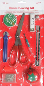 Kit <span class=keywords><strong>de</strong></span> Costura en Blister con <span class=keywords><strong>Agujas</strong></span>, Hilo, <span class=keywords><strong>Enhebrador</strong></span>, Alfiletero y Accesorios <span class=keywords><strong>de</strong></span> Reparación para Viaje - Product Image 4