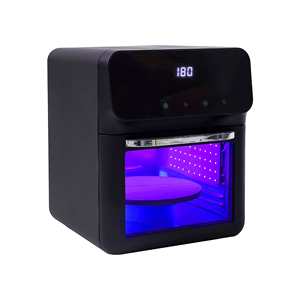 Desktop LED UV-hardingsmachine met draaibaar platform, touchscreen en timer voor nagelgel, tandheelkundige hars, 3D-printen en sieradenmodellen - Product Image 2