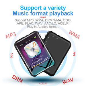 Reproductor MP3 M16 BT Personalizado, Reproductor de Libros Electrónicos y Vídeos MP4, IA Inteligente, Reducción de Ruido HD, Control por Voz, Batería de Larga Duración - Product Image 4