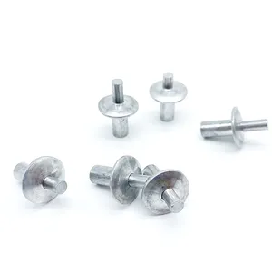 Wholesale flat round head rivets Made Of Different Materials