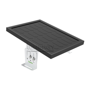 Supports de montage de panneaux solaires réglables 2 pièces Supports en forme de L avec écrous et boulons pour supports solaires hors réseau pour caravane - Product Image 5