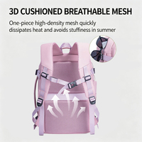 Sac à dos de voyage grande capacité 30L, résistant à l'eau, en polyester, avec compartiment à chaussures indépendant pour les voyages et les trajets quotidiens
