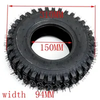 Pneu tubeless 13X4.10-6 pouces, pneus sous vide, petit pneu pour moto à 4 roues, VTT, karting, mini quad 47cc 49cc, pneus pour motoneige