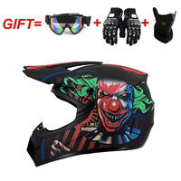 Casque de moto tout-terrain ABS pour hommes, casque de vélo de montagne, VTT, véhicule tout-terrain, course de motocross, équipement de protection pour la tête