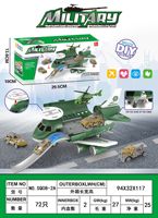 Zhiqu Toys Storage Rail Modèles de simulation d'avions de passe-temps pré-construits-Airbus Fire Engineering Vehicle Boy Fabricant Wholesale