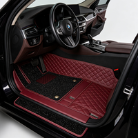 Tapis de sol de voiture Skoda 3D en cuir PU, entièrement enveloppants, universels, sur mesure