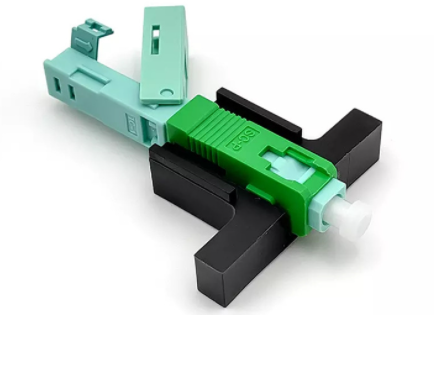 FTTH Fast Connector SC APC, Fiber optical quick connector Conector rapido de fibra optica