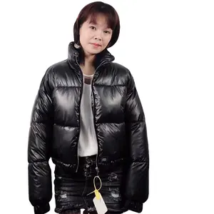 Fashion Ladies Winter Bomber Jacket Hot Sale Womens Bomber Coats Wholesale 2021