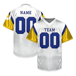 Camiseta de Fútbol Americano Cosida de Los Angeles para Hombre, Puka Nacua Cooper Kupp <span class=keywords><strong>Aaron</strong></span> <span class=keywords><strong>Donald</strong></span>, Camisetas de Jugador - Product Image 3