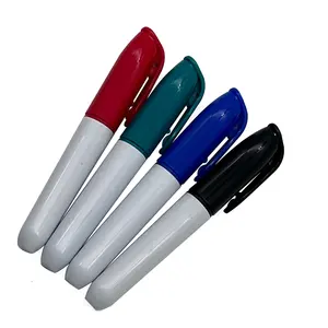 Wholesale Cheap 4 Colors Mini Size Cute Dry Erase White Board Marker Pen For Children School Office Whiteboard Pen