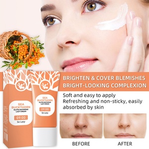 Crema Blanqueadora Facial de Espino Amarillo y Glutatión de 50g, Venta al Por Mayor de Fábrica OEM - Product Image 5