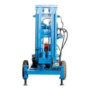Máquina de perfuração de poço de água com corrente dupla usada no Quênia/máquina de perfuração de poço de água hidráulica