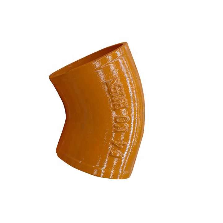Custom 45 degree elbow DN15 DN20 DN25 grey iron mechanical grooved joint fittings suppliers in Dubai