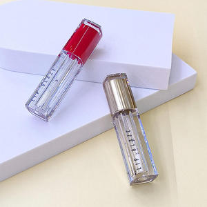Nuevo Tubo de Brillo Labial Transparente de Lujo con Logotipo Personalizado 2026, con Aplicador Grande, para Empaque de Brillo Labial Líquido de Marca Privada - Product Image 5