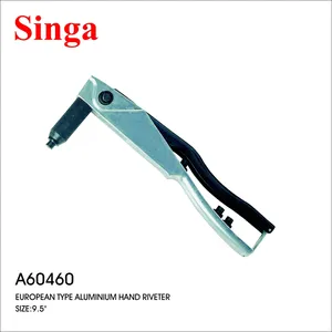 Singa A60460高品质手动省力铆钉枪欧式铝制手动铆钉枪铆钉拉枪工具
