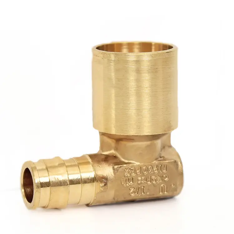 OLDE Elbow male Sweat Female Sweat NSF F1960 1/2" Brass brass fittings pex