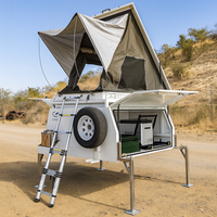 2025 Ecocampor 4x4 camion camping-car auvent avec tiroirs de tente intégrés et support utilitaire pour boîtes à outils de voyage en plein air à vendre