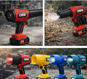 Soplador de Hojas Inalámbrico de 980,000 RPM, 21V, Portátil, con Baterías de 4.0Ah y Cargador Rápido, Ligero para Limpieza en Exteriores - Product Image 6