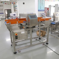 Détecteur de métaux alimentaires à ondes électromagnétiques JINDUN JD-603 haute précision 0,5 mm en acier inoxydable avec vitesse de convoyeur réglable pour 1