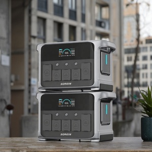 แบตเตอรี่ลิเธียมโซลาร์เซลล์ Sorein 1200w 48v สถานีพลังงานแบบพกพา 1000 วัตต์ชั่วโมง 1 กิโลวัตต์ สถานีพลังงานแสงอาทิตย์แบบพกพา - Product Image 1